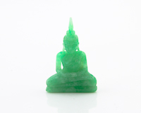 Jadeite (type-A) Gautama Buddha statue