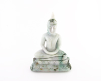 Jadeite (type-A) Gautama Buddha statue