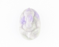 Jadeite (type-A) Ganesha amulet