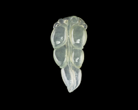 Jadeite (type-A) leaf