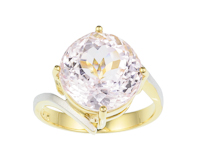 Kunzite ring