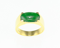 Jadeite (type-A) ring