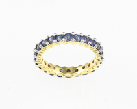 Blue sapphire ring