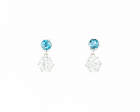 Zircon earrings