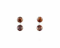 Zircon earrings