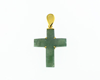 Jadeite (type-A) carving pendant