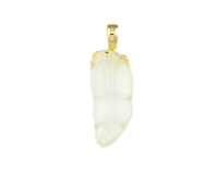 Jadeite (type-A) carving pendant